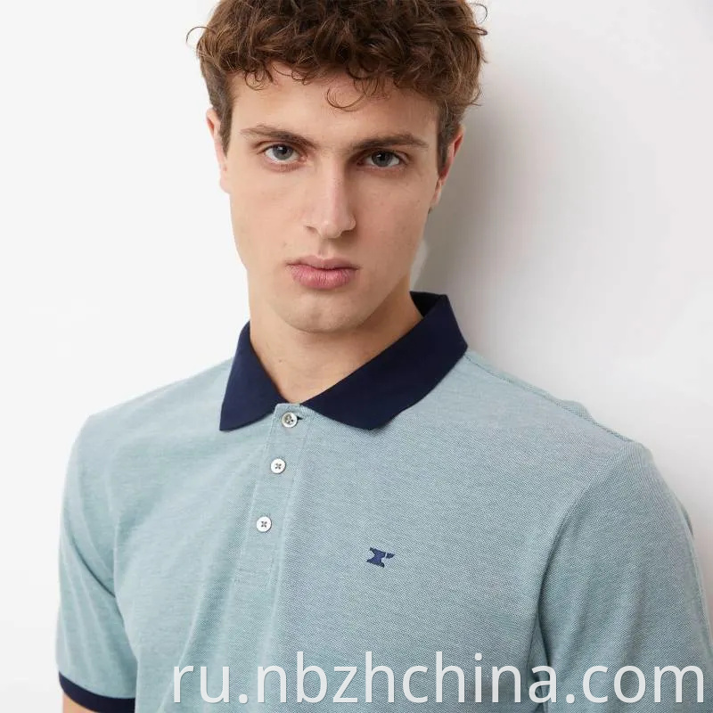 Casual Embroidery Slim Fit Polo